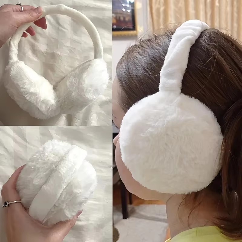 Ear Muff Foldable - 1/2/3pcs Foldable Hamburger Earmuffs for Winter