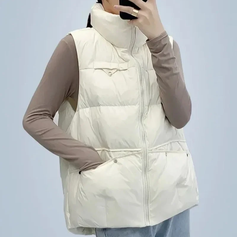 Winter Clothing On Sale - Loose Padded Cotton Waistcoat Woman Warm