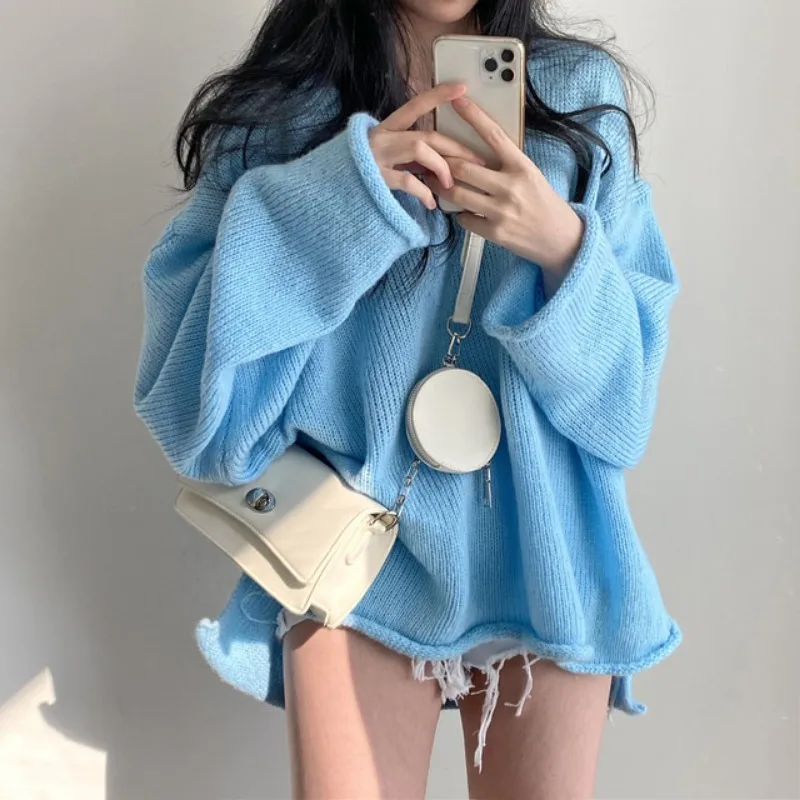 Winter Clothing Vintage - Autumn Winter Pullover Sweater Women Knitted