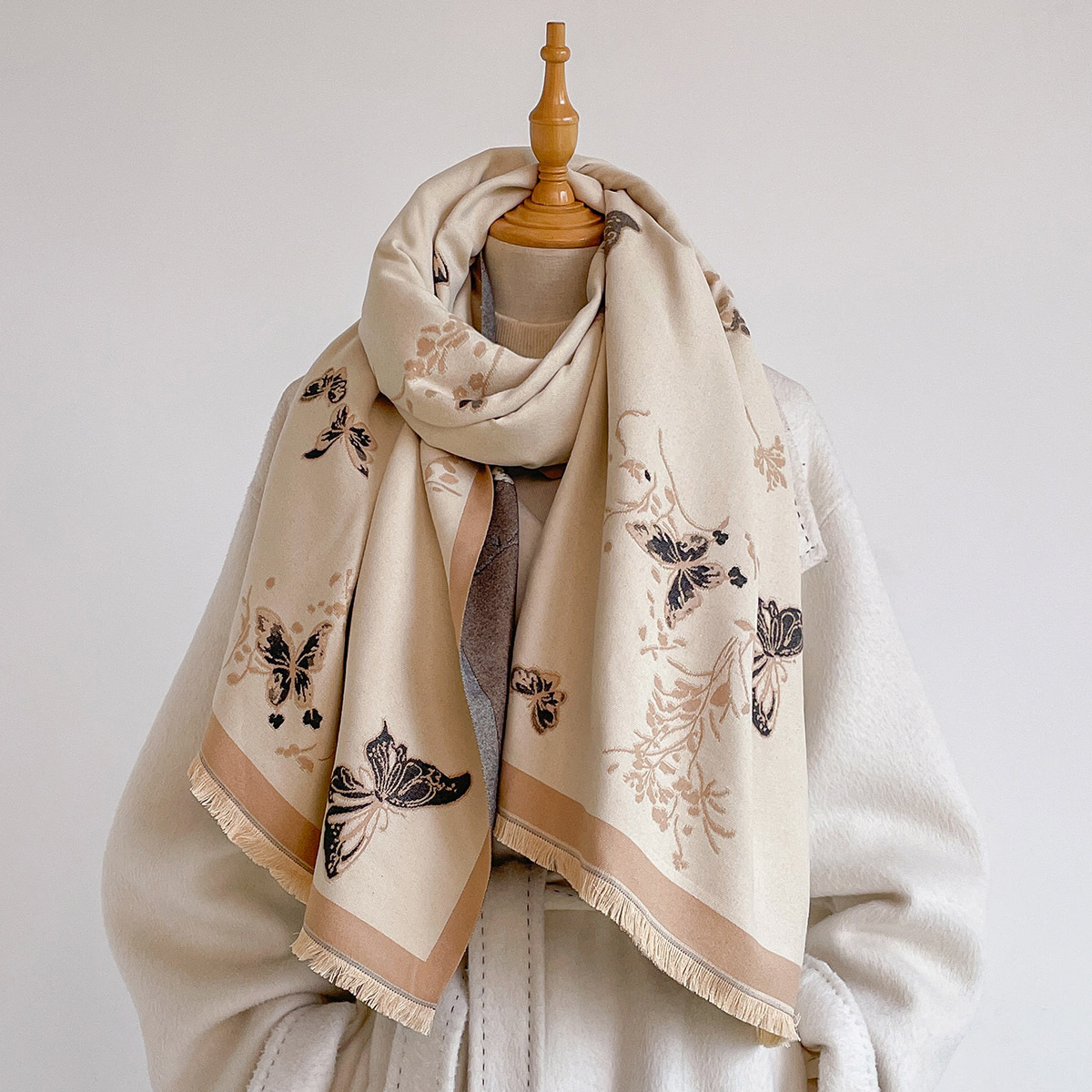 Women Imitation Cashmere Scarf - Cashmere Scarf Wrap review and price