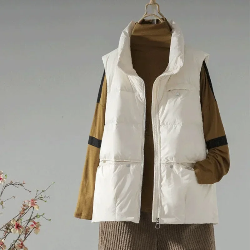 Loose Padded Cotton Waistcoat  - Winter Clothing On Sale review and price