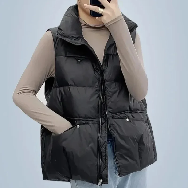 Loose Padded Cotton Waistcoat  - Winter Clothing On Sale review and price