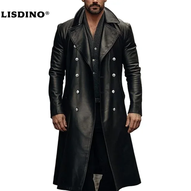 Leather Jacket Men Winter Flee - Winter Clothing Gear review and price