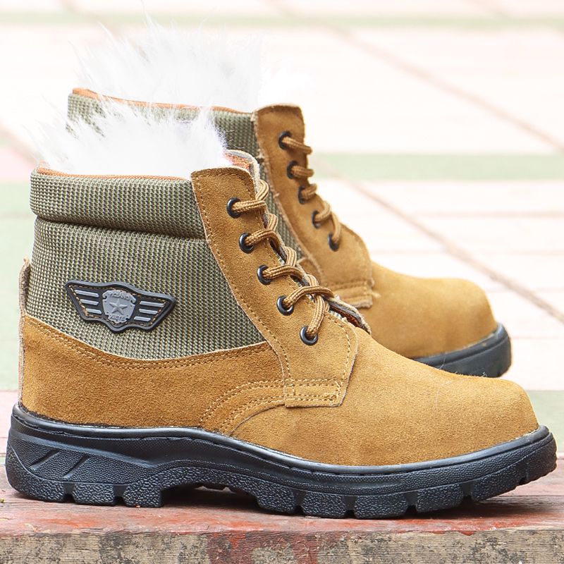 Winter Men Snow Boots Genuine  - Snow Boot Fur Lined review and price