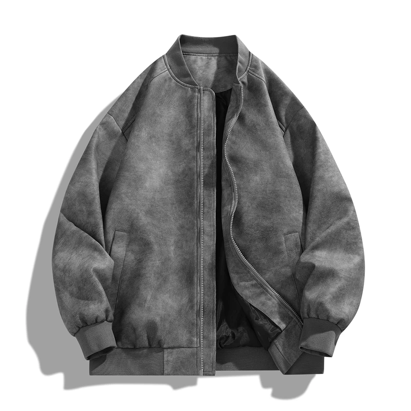 Autumn New High Quality Retro  - Quality Winter Clothing Bomber Jacket review and price
