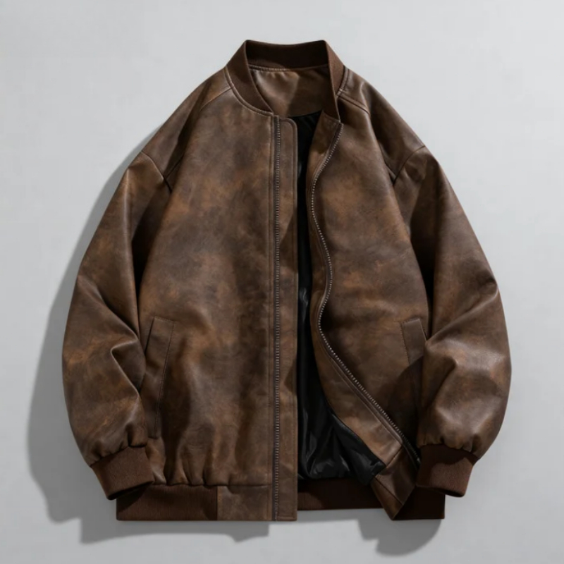 Autumn New High Quality Retro  - Quality Winter Clothing Bomber Jacket review and price