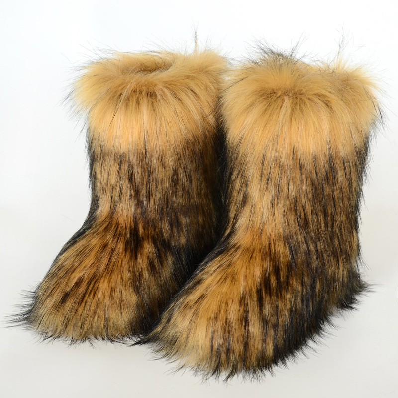 Women Mid Tube Winter Snow Boo - Snow Boot Fur Lined review and price