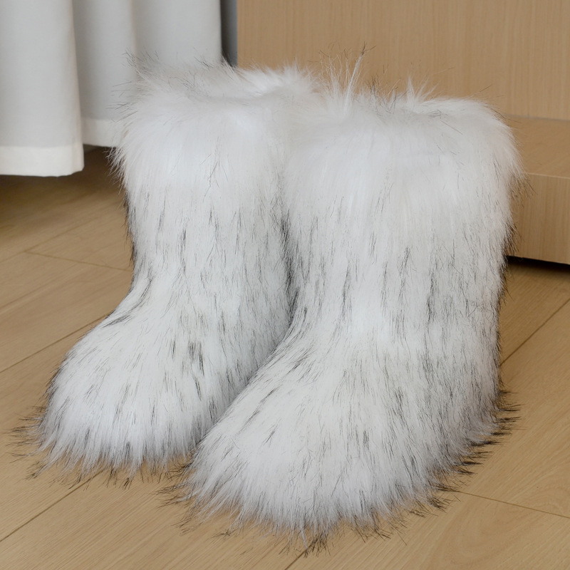 Women Mid Tube Winter Snow Boo - Snow Boot Fur Lined review and price