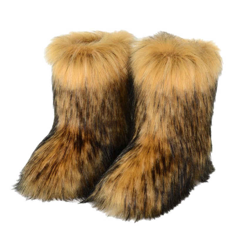Women Mid Tube Winter Snow Boo - Snow Boot Fur Lined review and price