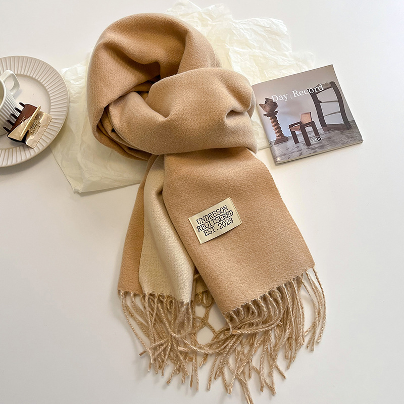 Fashion Solid Cashmere Warm Sc - Cashmere Scarf Wrap review and price