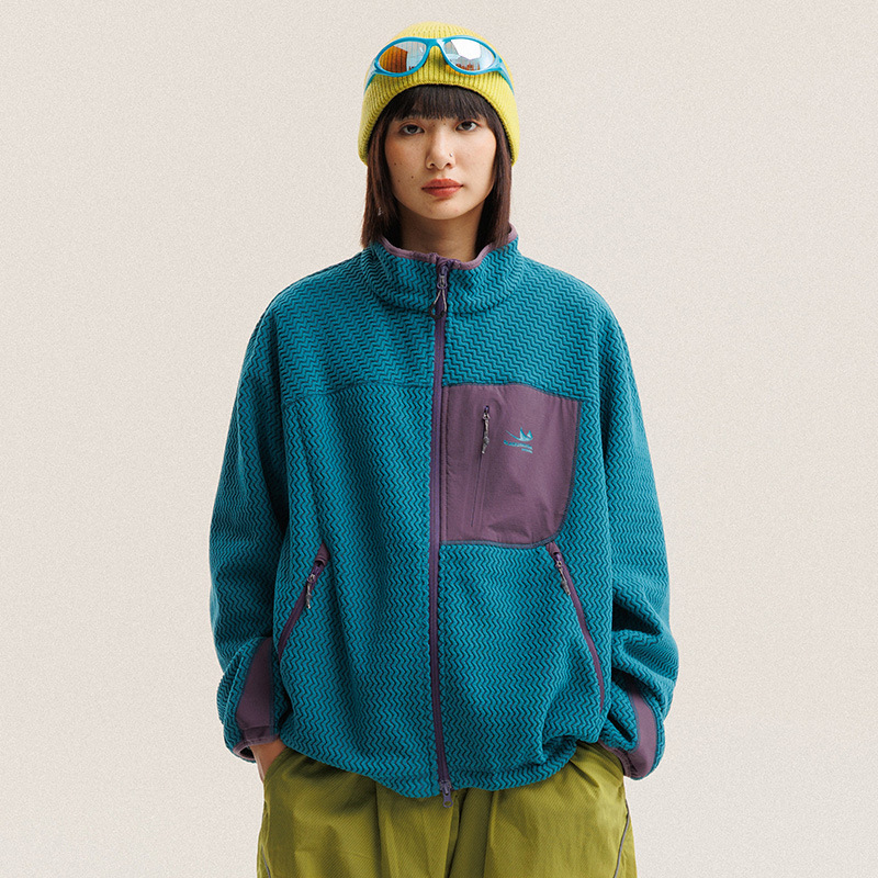 Autumn Winter Polar Fleece Wav - Winter Clothing Hiking review and price