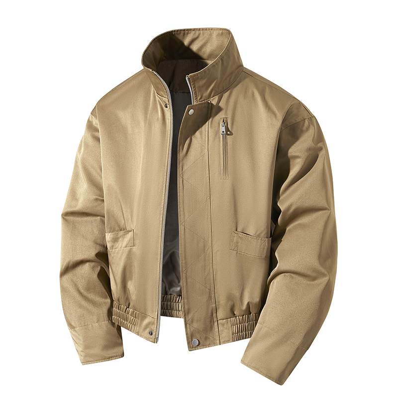 New Autumn and Winter Men's Ve - Quality Winter Clothing Bomber Jacket review and price