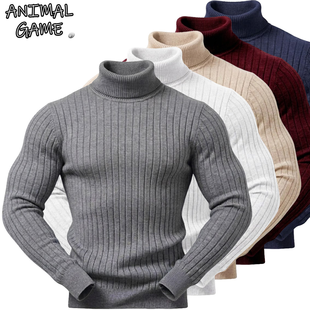 New Men's Slim Fit Turtleneck  - Winter Clothing Game review and price