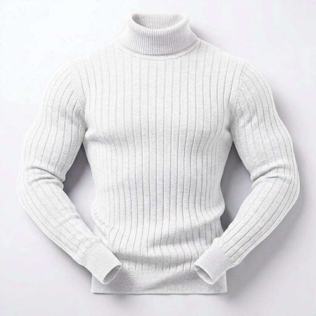 New Men's Slim Fit Turtleneck  - Winter Clothing Game review and price