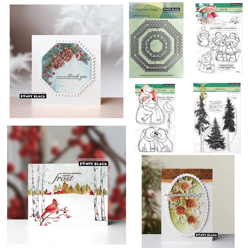 Christmas Snow Frosted Grove W - Winter Clothing Photo review and price