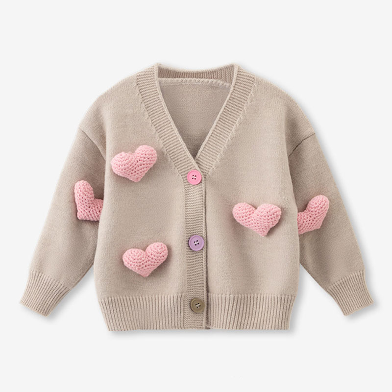 Girls Sweaters Coat Three-Dime - Winter Clothing For 1 Year Old Girl review and price