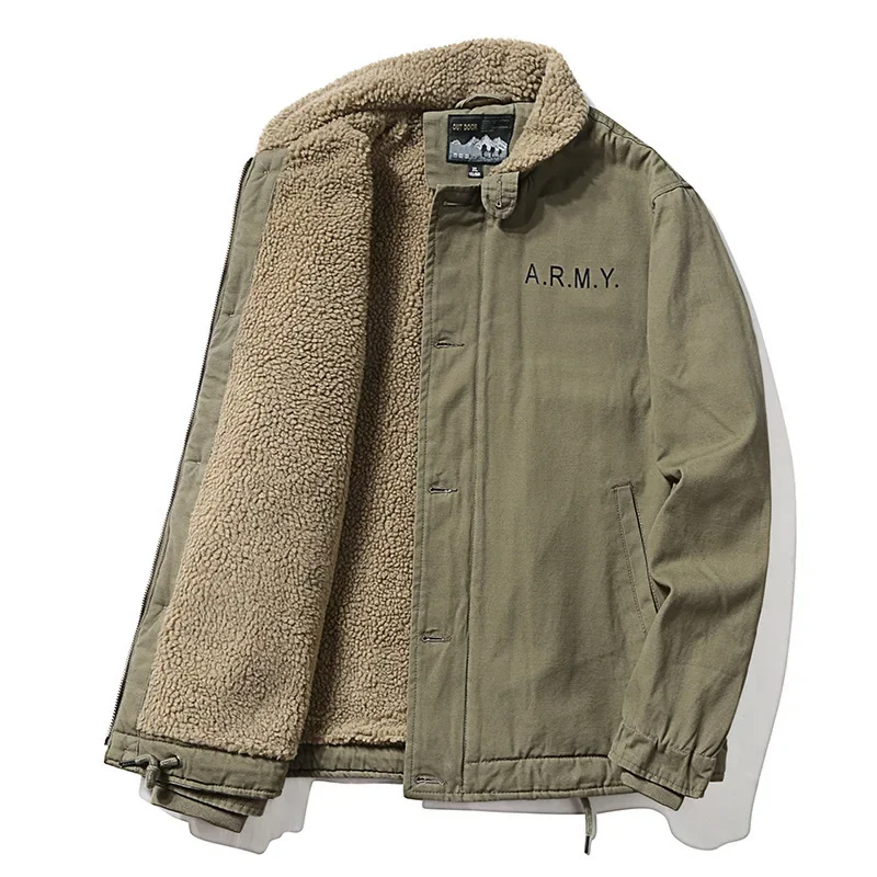 Men Fleece Winter Jackets Warm - Quality Winter Clothing Bomber Jacket review and price