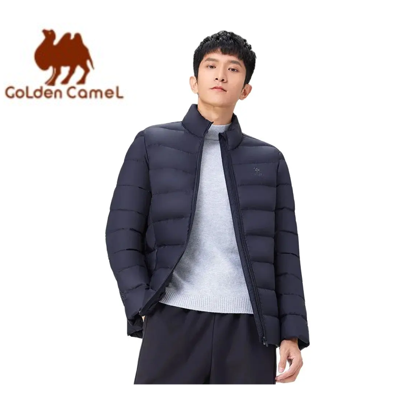 GOLDEN CAMEL Down Jackets Men  - Winter Clothing Hiking review and price