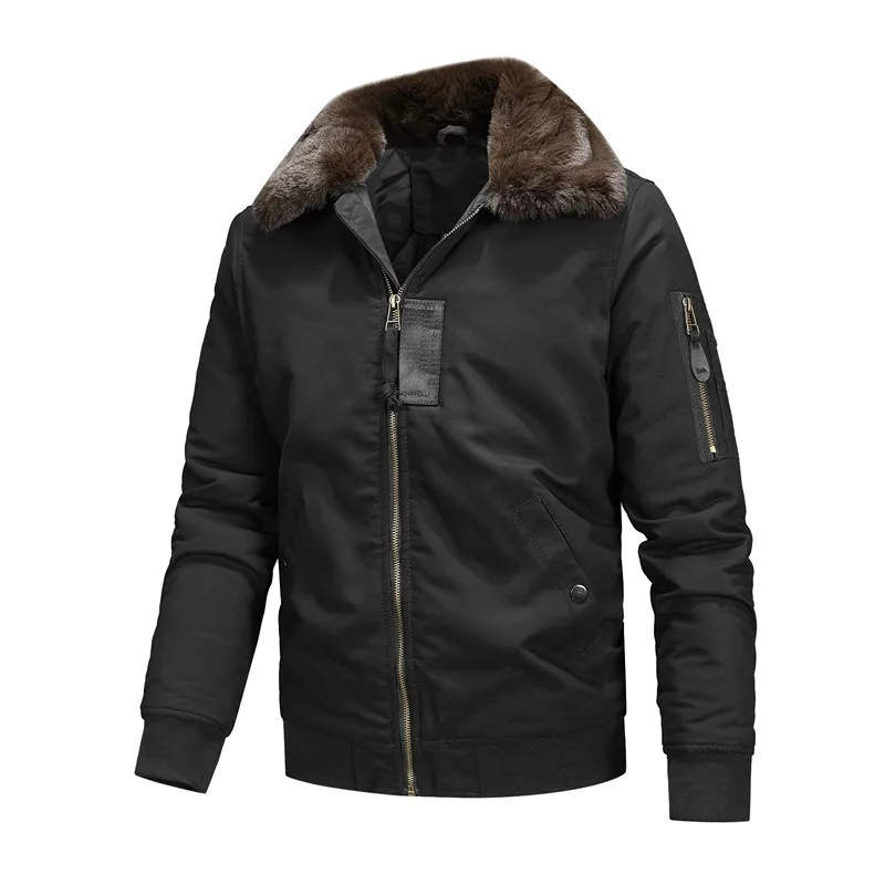 New Winter Men Bomber Jackets  - Quality Winter Clothing Bomber Jacket review and price