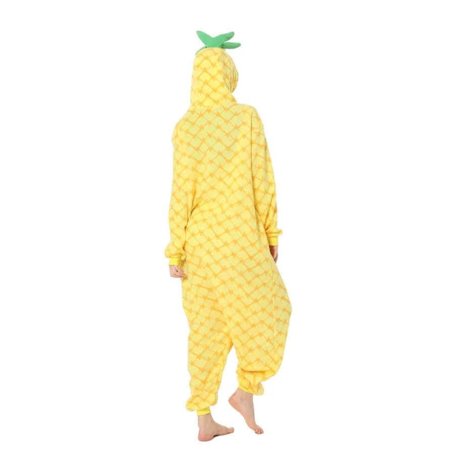 Cosplay Pineapple One-piece Ho - Yellow Winter Clothing review and price