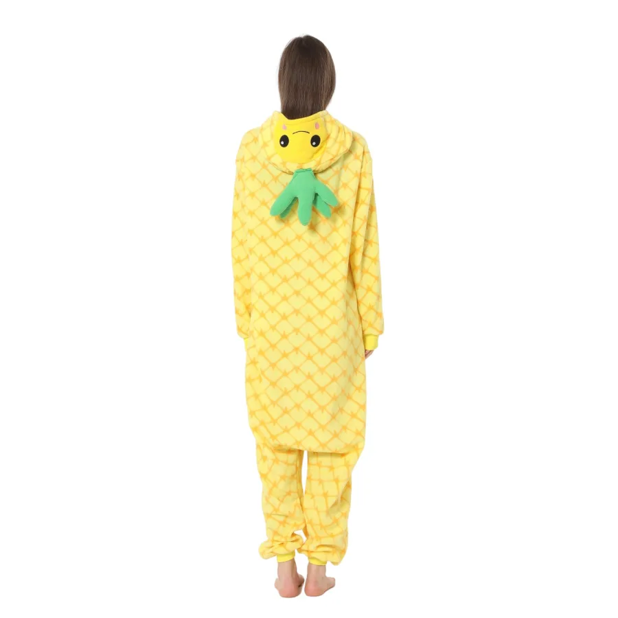 Cosplay Pineapple One-piece Ho - Yellow Winter Clothing review and price
